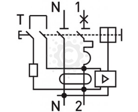 Выключатель дифференциального тока (дифавтомат) e.elcb.stand.2.C10.30, 2р, 10А, C, 30мА с разделенной рукояткой p0620005 фото 2