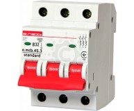 Модульный автоматический выключатель E.NEXT  e.mcb.stand.45.3.B32, 3р, 32А, В, 4.5 кА