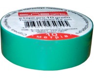 Изолента E.NEXT  e.tape.stand.10.green, зеленая (10м)