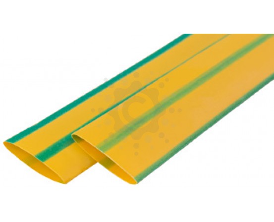 Термоусадочная трубка E.NEXT  e.termo.stand.1.0,5.transparent, 1/0,5, 1м, желто-зеленый s024191