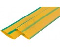 Термоусаживаемая трубка E.NEXT  e.termo.stand.12.6.yellow-green, 12/6, 1м, желто-зеленая s024203