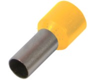 Изолированный наконечник втулочный E.NEXT  e.terminal.stand.e0508.yellow 0.5 кв.мм, желтый