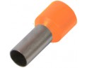 Изолированный наконечник втулочный E.NEXT  e.terminal.stand.e10-12.orange 10,0 кв.мм, оранжевый s3036049