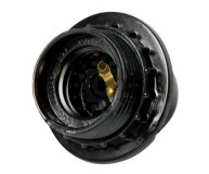 Патрон E.NEXT e.lamp socket with nut.E27.bk.black бакелитовый Е27 с гайкой, цвет черный