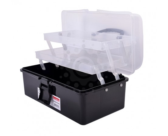 Ящик для инструментов, E.NEXT  e.toolbox.13 BLACK, 225х130х115мм t010013 фото 1