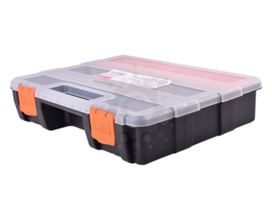 Органайзер-кейс пластиковый, E.NEXT  e.toolbox.17, 220х290х60мм t010017
