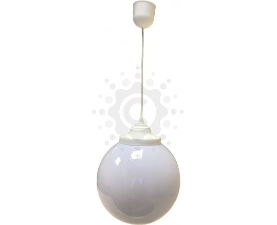 Світильник підвісний E.NEXT e.street.pendant.250.opal типу "Шар" опаловий, Е27 l0120065