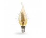 Світлодіодна лампа Feron LB-159 золото 6W E14 2200K