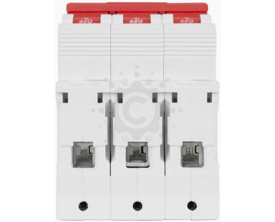 Модульный автоматический выключатель E.NEXT e.mcb.stand.60.3.C1, 3р, 1А, C, 6кА s002124 фото 5