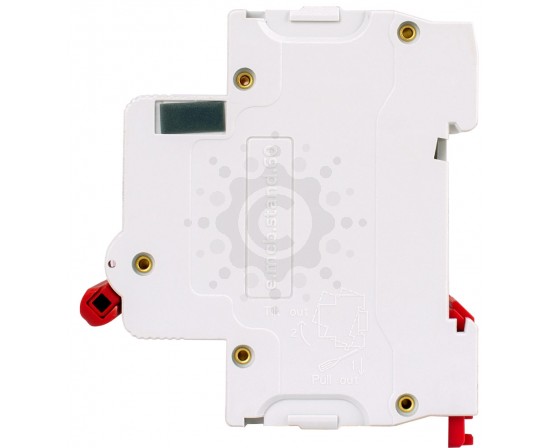 Модульний автоматичний вимикач E.NEXT e.mcb.stand.60.2.C4, 2р, 4А, C, 6кА s002143 фото 2