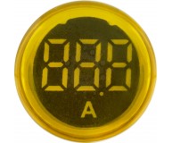 Арматура светосигнальная с индикатором тока E.NEXT e.ad22.am Ø22мм, 0-100 А