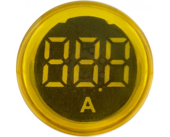 Арматура светосигнальная с индикатором тока E.NEXT e.ad22.am Ø22мм, 0-100 А s009038