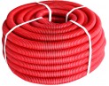 Труба гофрована важка E.NEXT (750Н) e.g.tube.pro.19.25 (50м) червона s028066