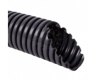 Труба гофрована з протяжкою KOPOS SUPER MONOFLEX 32 / 24.3 (50 м) темно-сіра