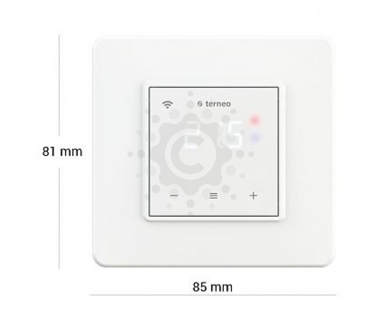 Терморегулятор terneo sx Wi-Fi 16А 3000 ВА білий 4820120221200 фото 1