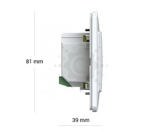 Терморегулятор terneo sx Wi-Fi 16А 3000 ВА білий 4820120221200 фото 2